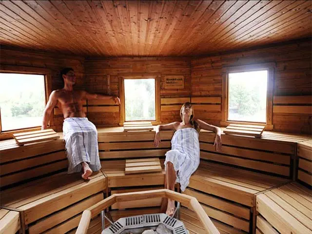 Soap massage in a hammam