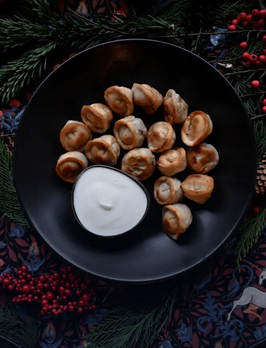 Pelmeni în stil Voloșin